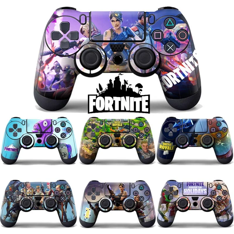 Adesivo Pelle Fortnite Per Controller Sony Playstation 4 Ps4 Accessori Di Gioco Decalcomania Di Protezione Antiscivolo Per Joystick Console Ps4