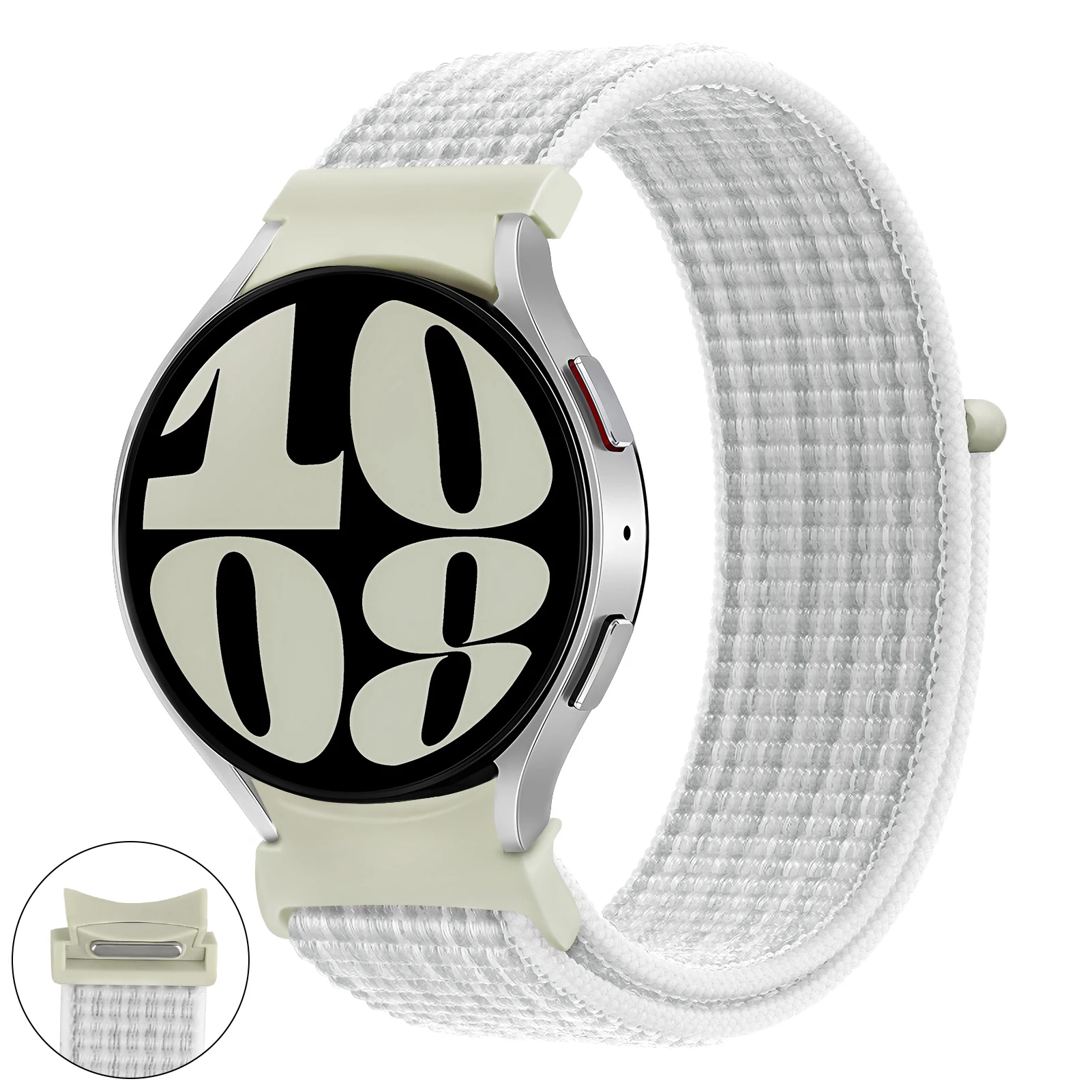 Premium No-Gap Nylon Sport Loop Bracelet Strap