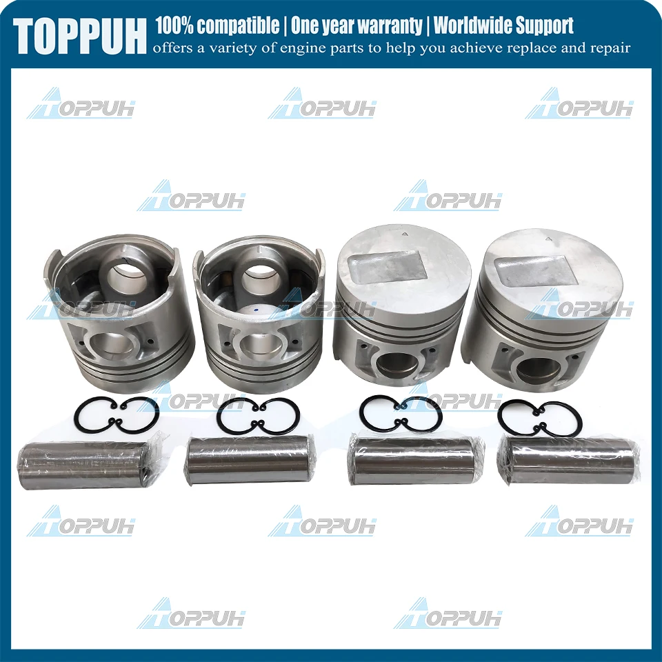 

4 set S4Q2 Piston STD for Mitsubishi S4Q S4Q2 Engine