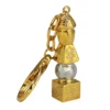 2025 5 Element Pagoda with 8 Auspicious Objects Keychain Bring Good Luck w5659 4