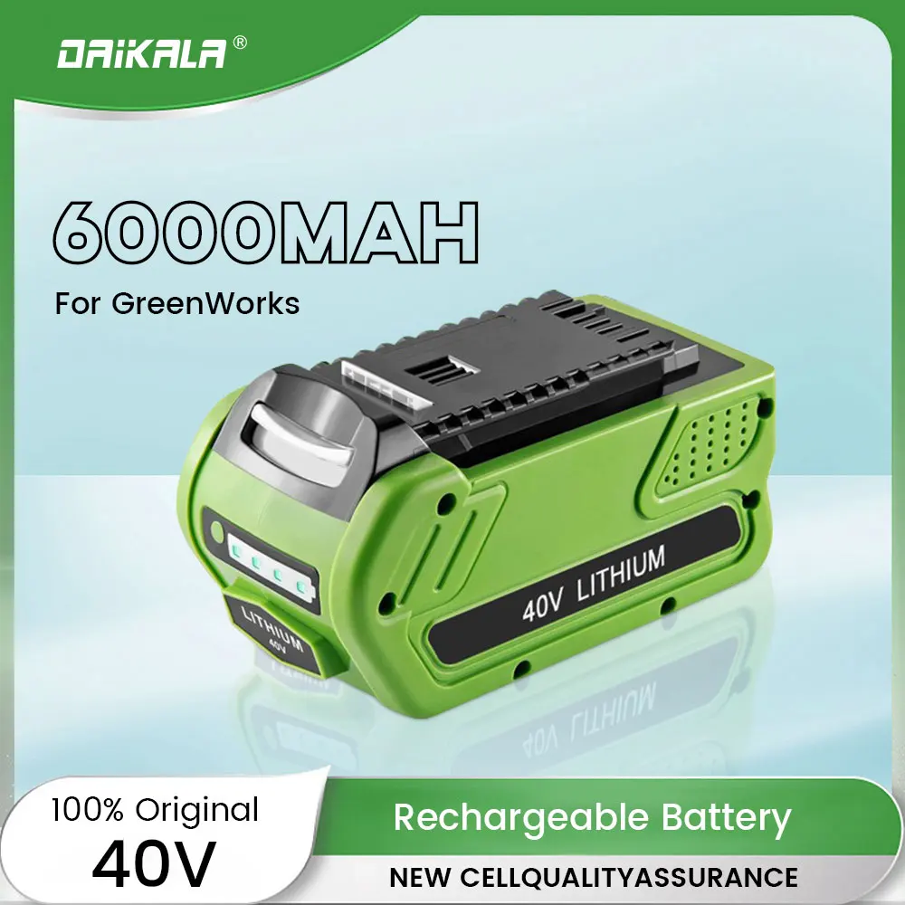 40v-18650-li-ion-rechargeable-battery-40v-6000mah-for-greenworks-29462-29472-29282-g-max-gmax-lawn-mower-power-tools-battery