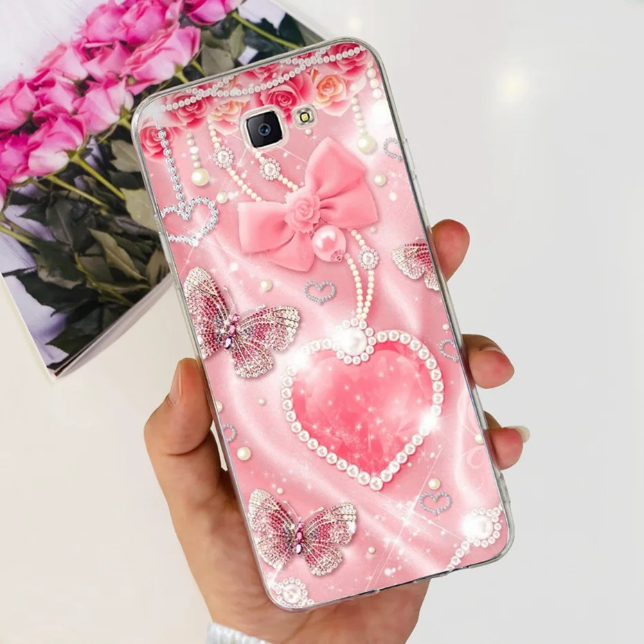 Charming Painted Soft Silicone Phone Case Cover – Artistic Design TPU Protective Case