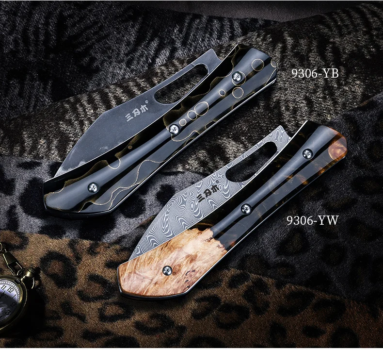 Folding Pocket Knife Lock Sanrenmu Folding Knife Pocket Folding