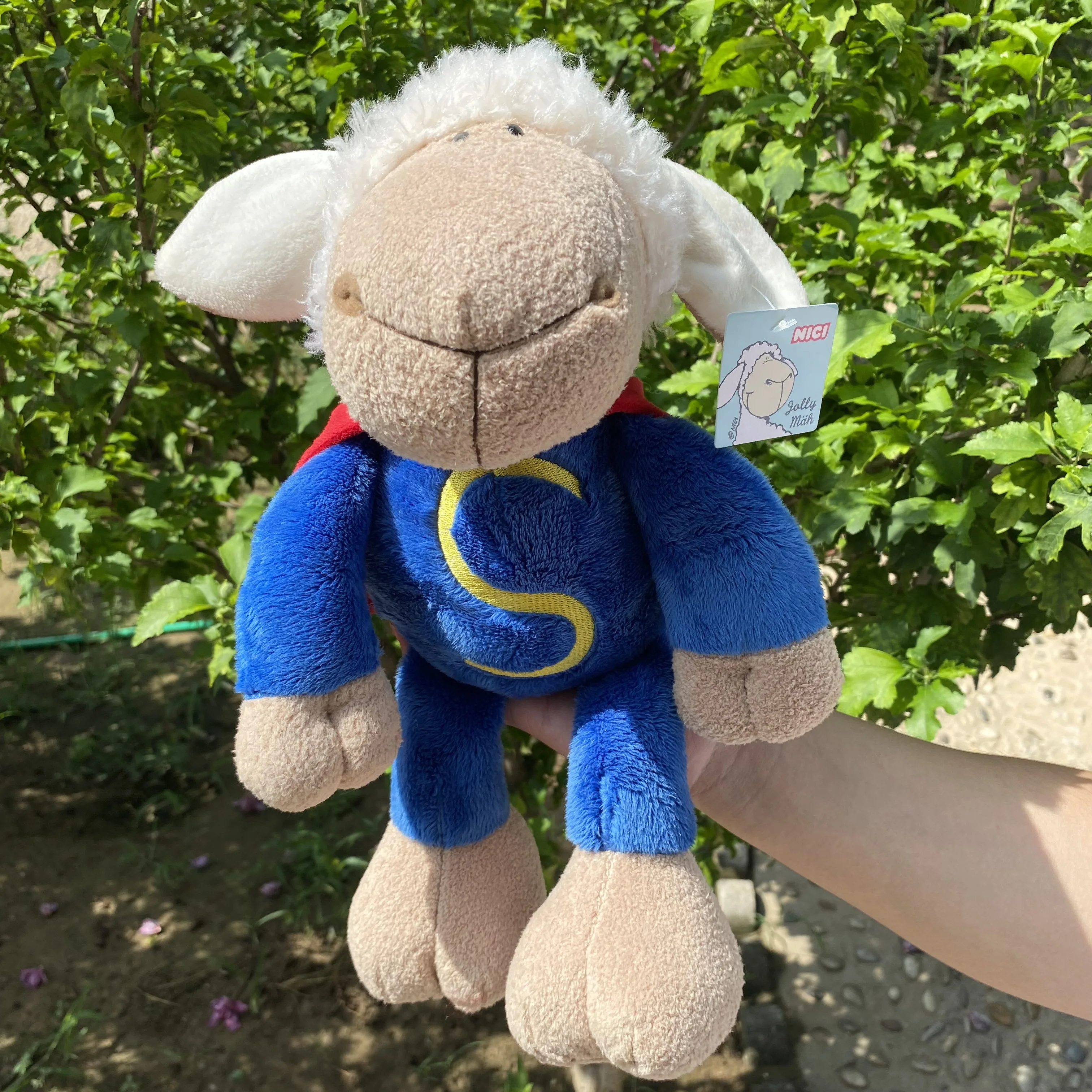 

35--45cm Cape sheep Plush Toy Kawaii Stuffed Animal Lamb Sheep Plush Doll Soft Baby Accompany Dolls Girls Birthday Gift