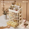 Cosmetics Storage Box Desktop Storage Dust-proof Luxury Skin Care Products Facial Mask Lipstick Cross-border Plastic Storage She 4