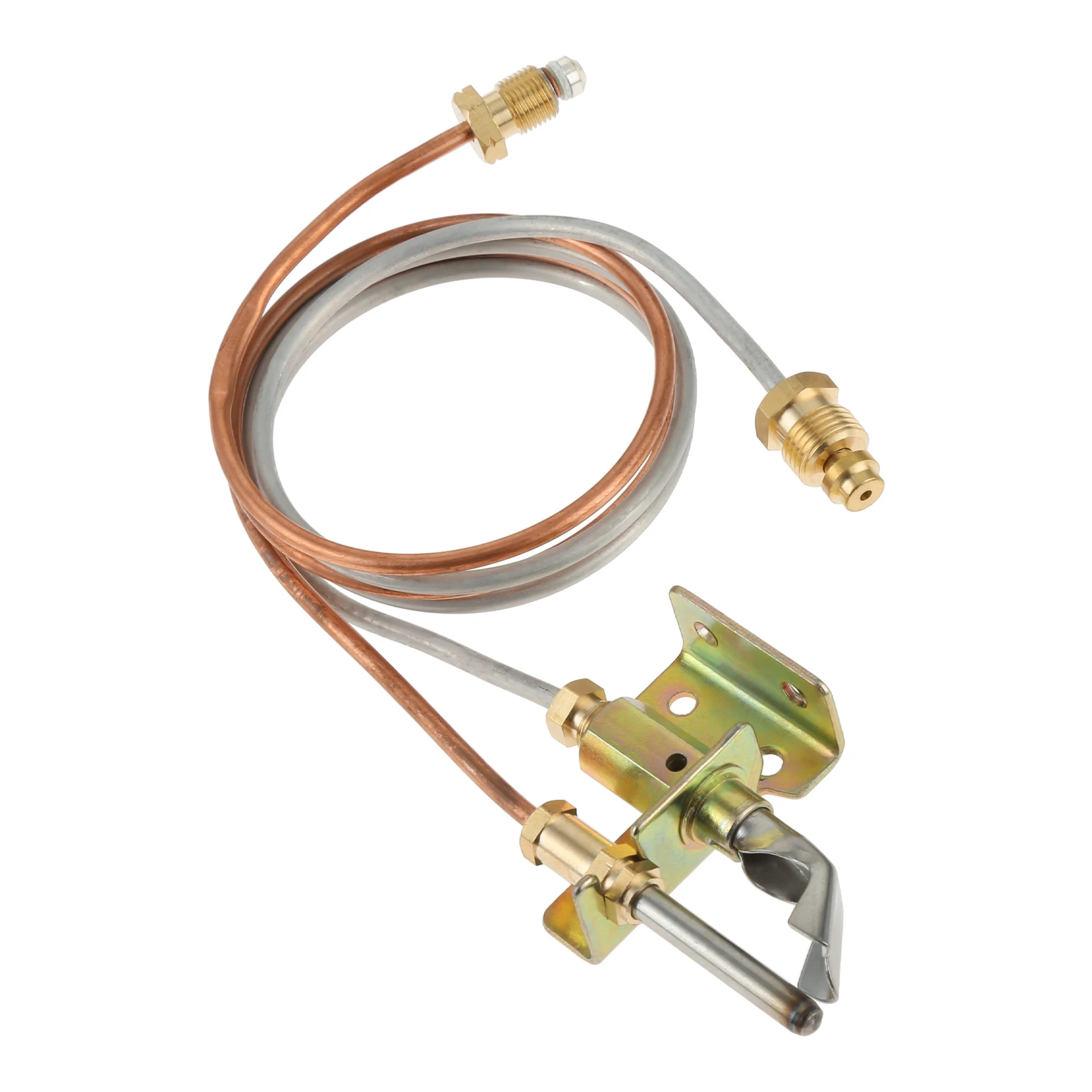 Water Heater Pilot Assembly Pilot Thermocouple Tubing Natural Gas 24 Inch Long Water Heater Replacement Parts gas thermocouple valve pilot tube flexible line