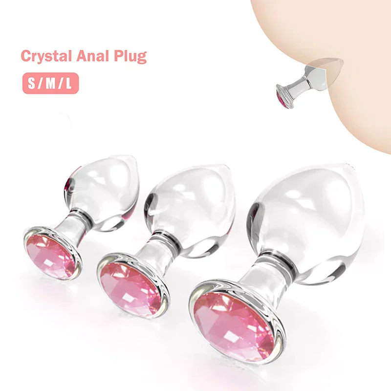 Crystal Anal Plug Sex Toys Adult Games Dildos  Plug Sex Shop Anal Plug Butt Plug
