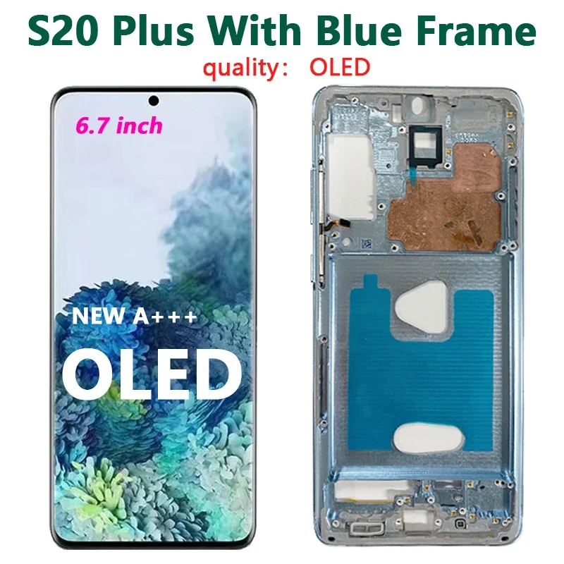 OLED LCD Display For SAMSUNG Galaxy S20 Plus Display 5G G986
