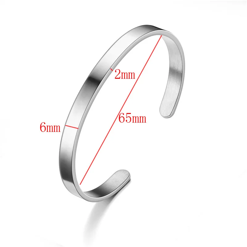 Stainless Steel Mens Bangle Bracelet Gift