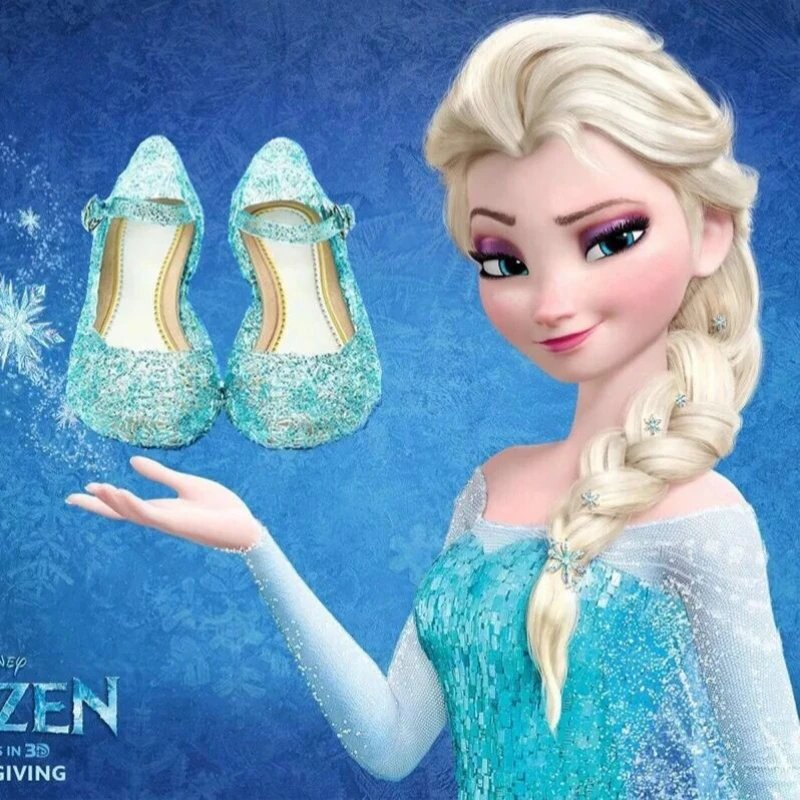 Chaussures Elsa La Reine des Neiges Pailletées pour Enfant