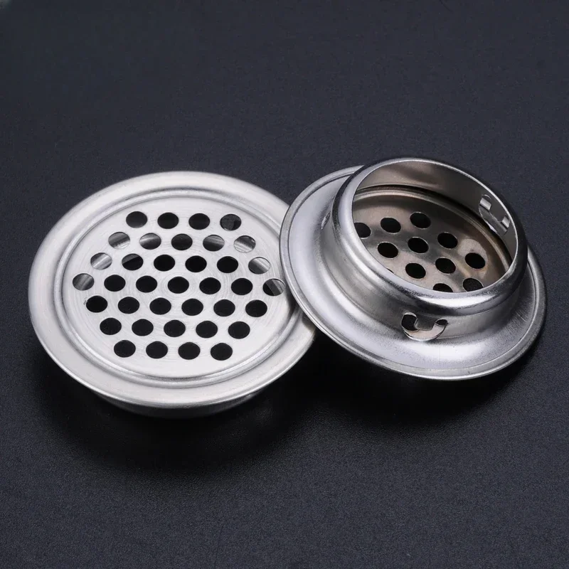 4-piece stainless steel core ventilation opening, wardrobe mesh vent core ventilation opening, louver ventilation cover