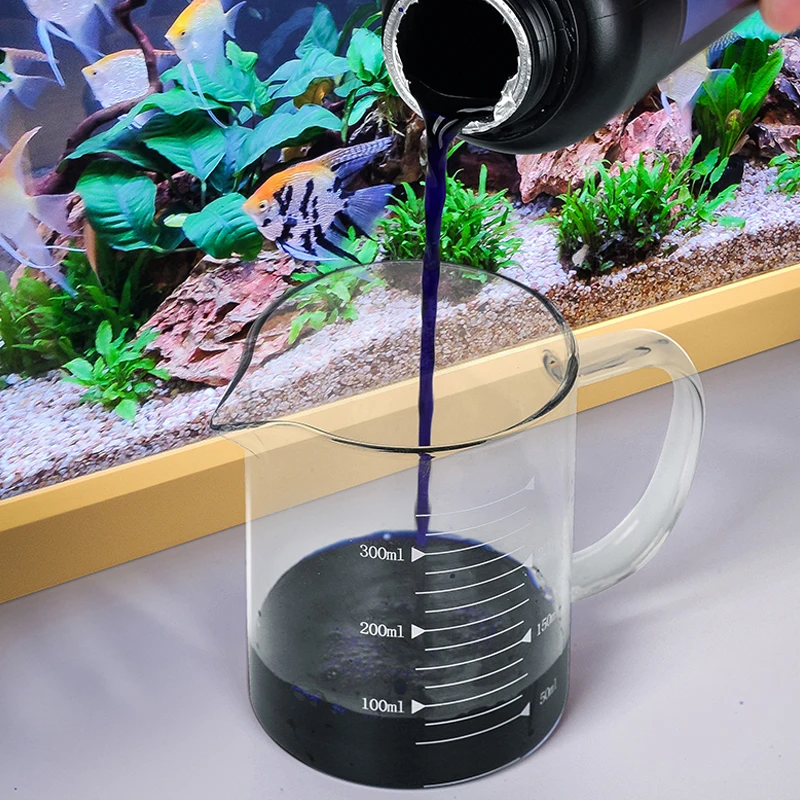 250ML 500ML Methylene Blue Solution For Ornamental Fish Aquarium Removal of White Spots and Fish Disease Remove Parasites