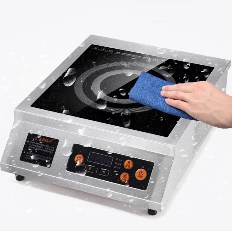 Commercial High-power Household Flat Concave Restaurant Fried Canteen Fire Electromagnetic Cooker