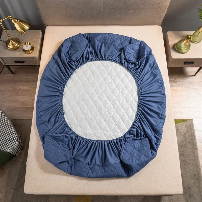 Protection De Matelas Imperméable - Housse Lavable 180x200 Cm (King) - TPU étanche + Coton Doux - Plusieurs Coloris