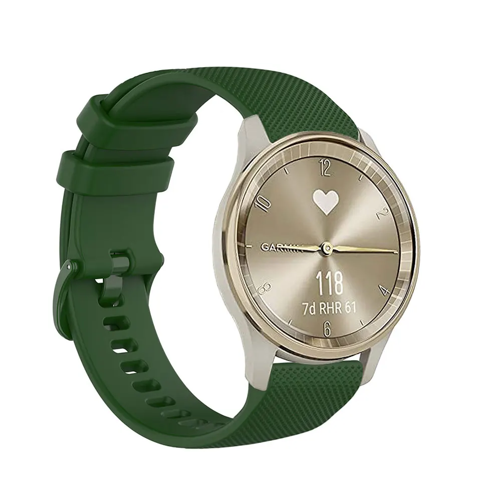 20mm Silicone Watch Strap - Premium Wristband Bracelet