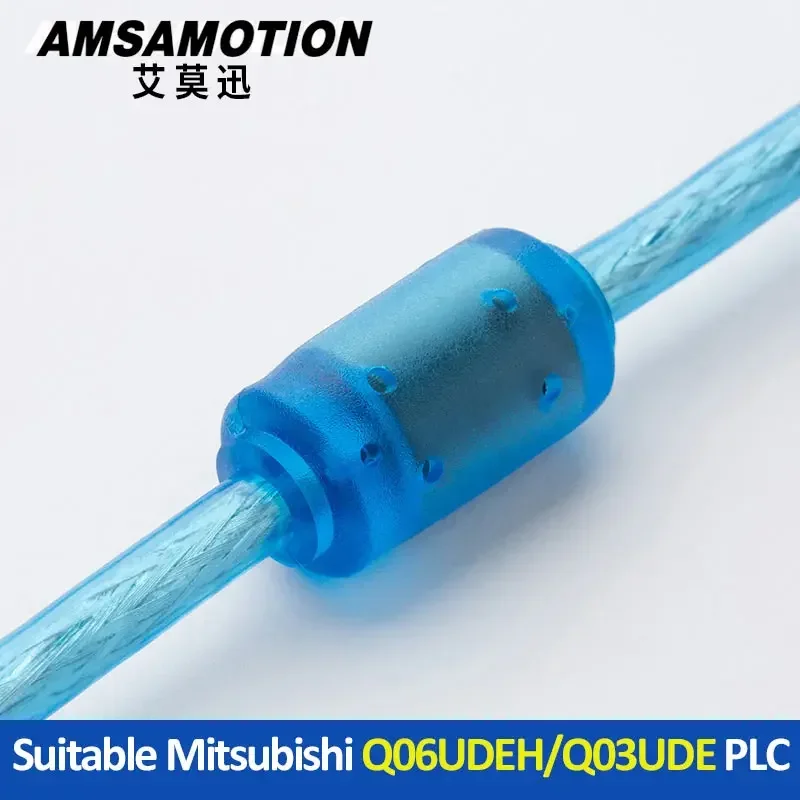 USB-Q 미쓰비시 Q 시리즈 프로그래밍 케이블, USB-Q06UDEH Q03UDE USB-미니 포트 다운로드 케이블