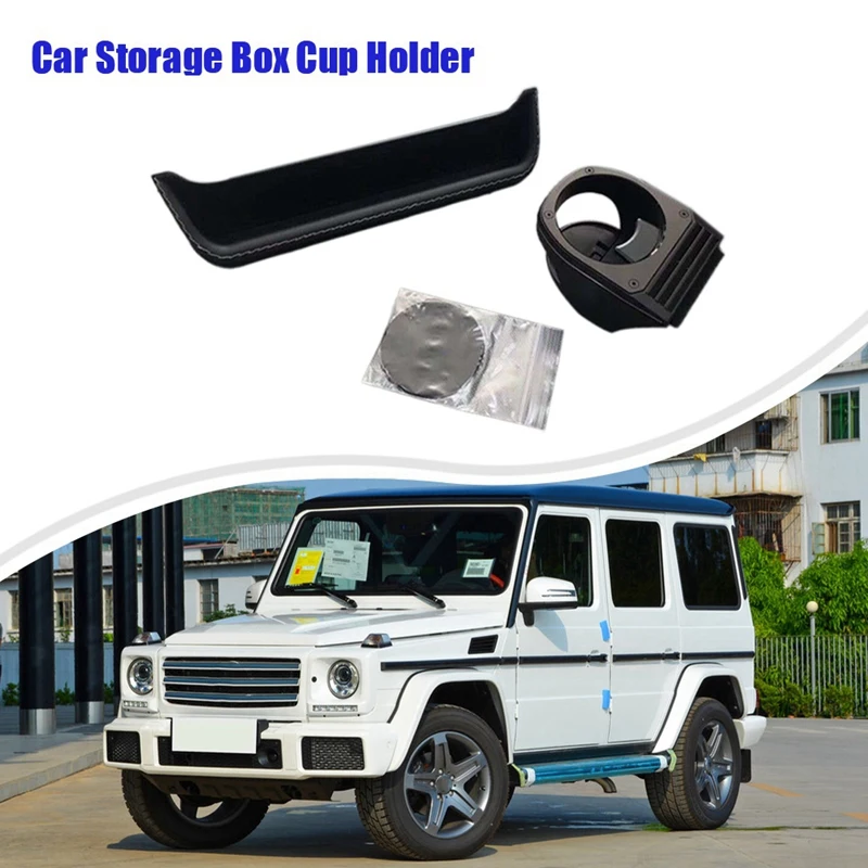 

Car Storage Box Cup Holder Gap Slot Sundries Organizer For Mercedes Benz G-Class W463 G500 G55 G350 G63 G65