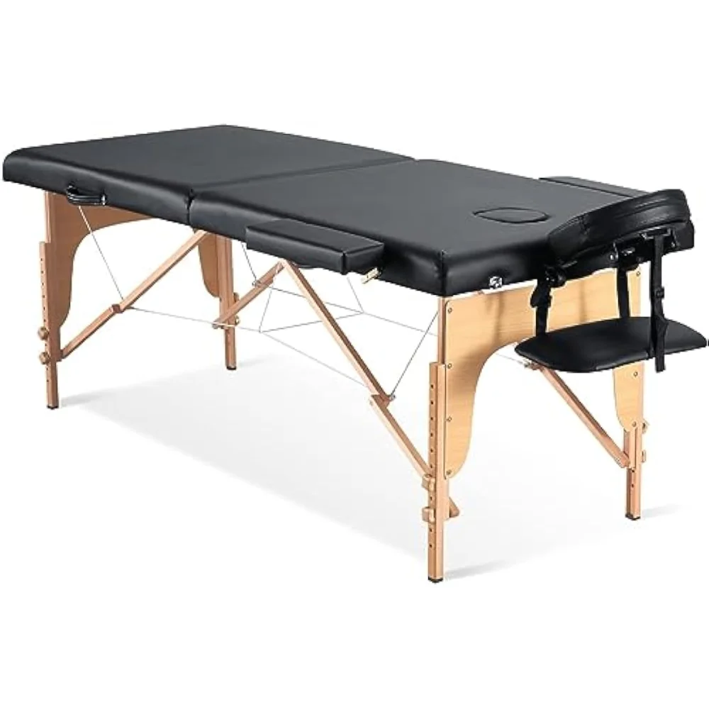 CHRUN Portable Massage Table Professional Massage Bed 35 Height Adjustment Lash Bed SPA Bed Facial Bed Tattoo Table with