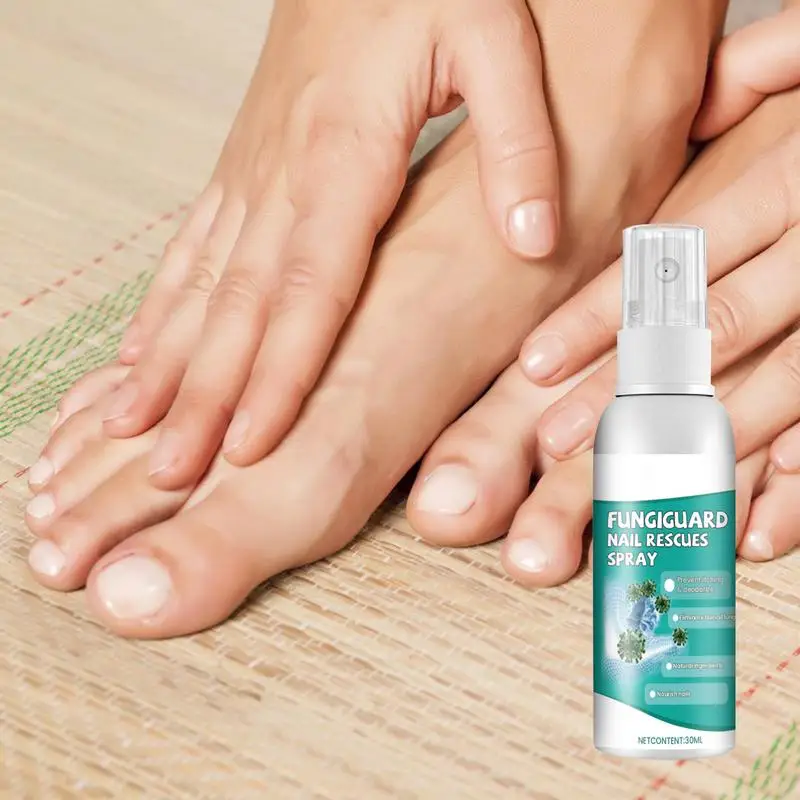 

Nail Strengthener Spray 30ml Grey Nail Repair Spray Plant Extracts Nail Renewal Spray Fungi Fingernail & Toe Nail Solution