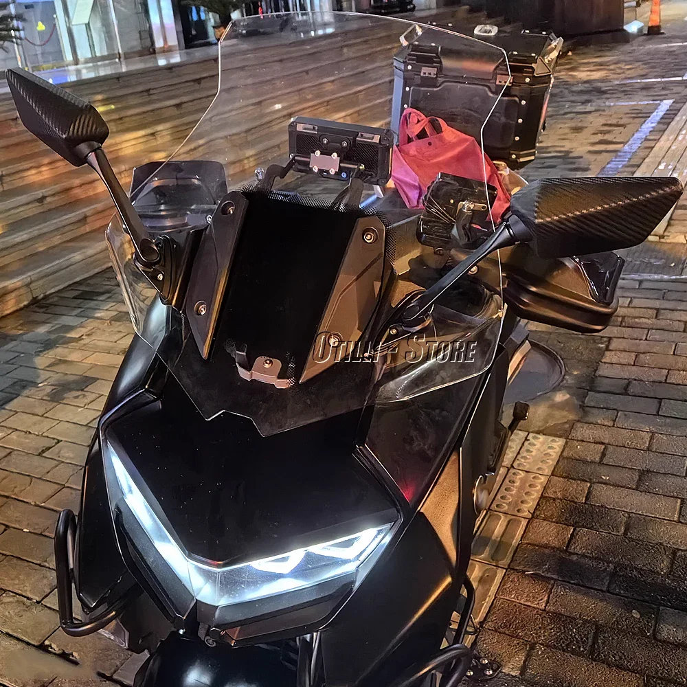 移動ブラケットキット付きモーターサイクルバックミラー,BMW