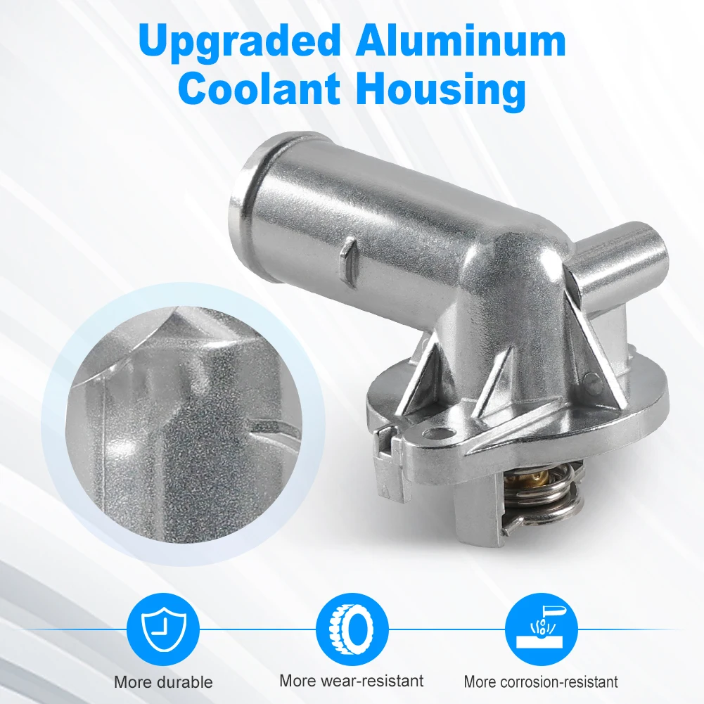 مبيت منظم حرارة مبرد المحرك من الألومنيوم لشاحن دودج تشالينجر وكرايسلر 300 2011-2022 5184977 أ 5184977 إعلان 902-3035