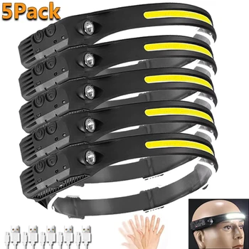 Rechargeable Sensor LED Headlamp 1