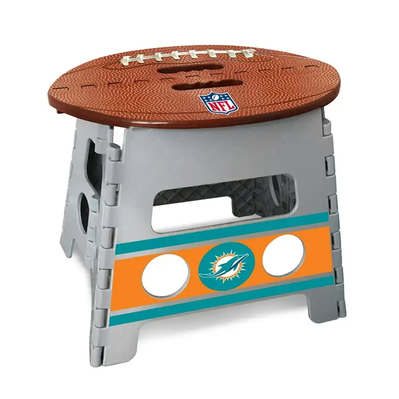 

Miami Dolphins Folding Step Stool 14"x13"