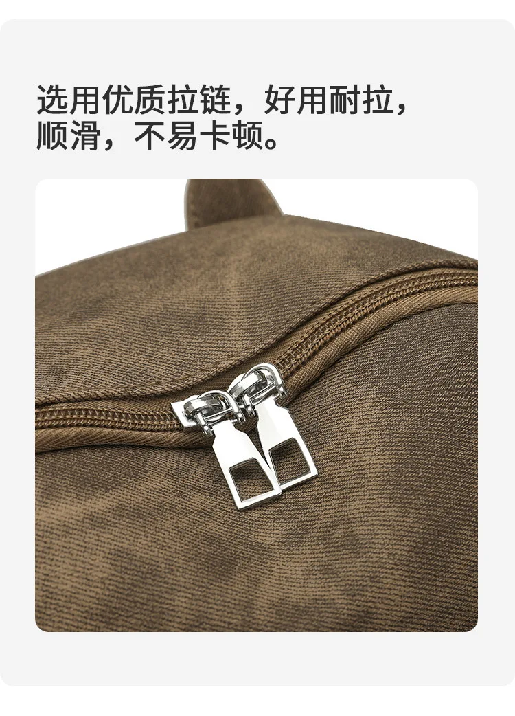 Leichter Stil, ausgezeichneter modischer, genähter Rucksack, Business-Laptoptasche, Reisen, große Kapazität, lässiger Rucksack, Geschenke für Mädchen – Detail 6