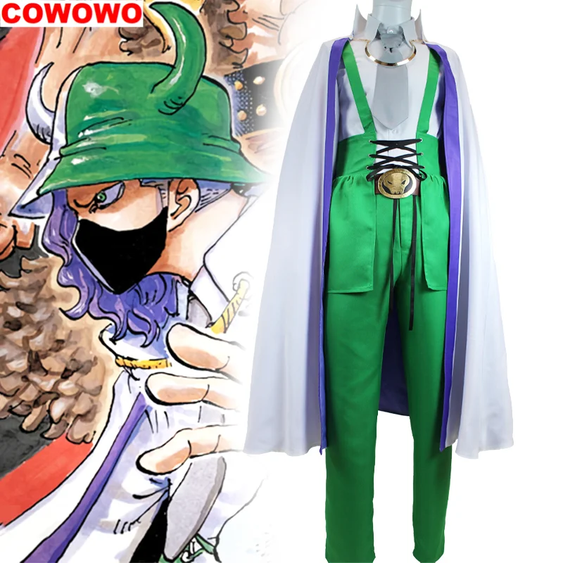 

COWOWO One Piece Page One Show Costumes Cosplay Costume Cos Game Anime Party Uniform Hallowen Play Role Clothes Clothing