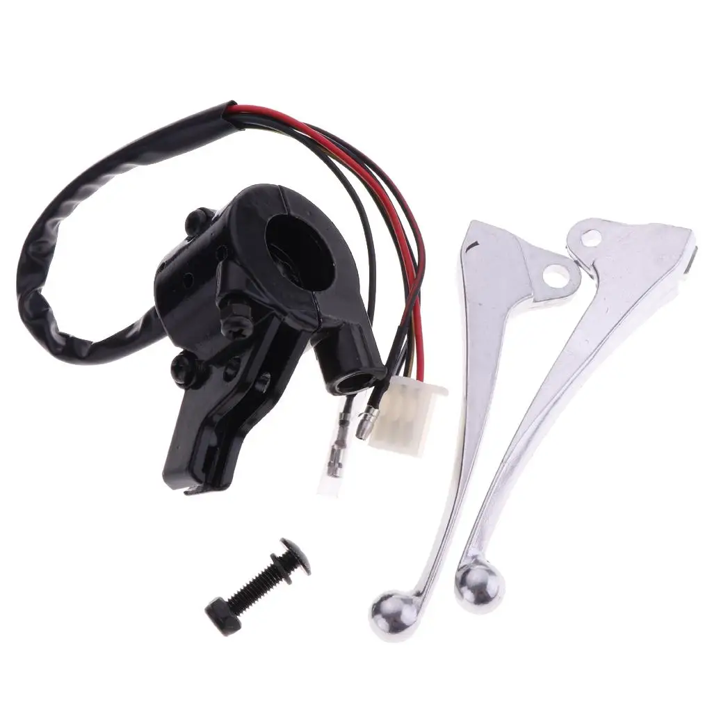 Motorcycle Start Kill Switch Brake Lever Assy for Yamaha PW50 Y-Zinger 89-13