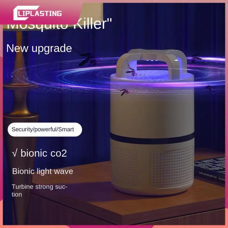 2023 Ultraviolet Uv Usb Mosquito Killer Lamp Silent Radiation-Free Insect Swatters Artefatto Repellente Per Zanzare Per La Camera Da Letto Di Casa