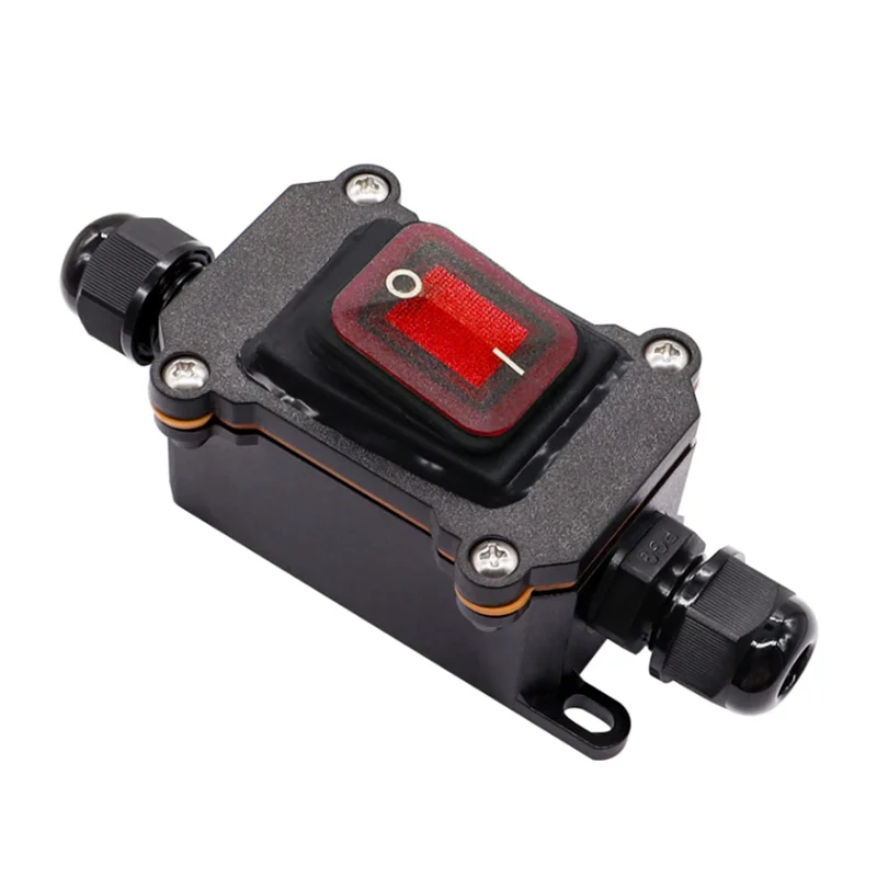 IP67 Waterproof Inline Switch 12V DC 20A High Current