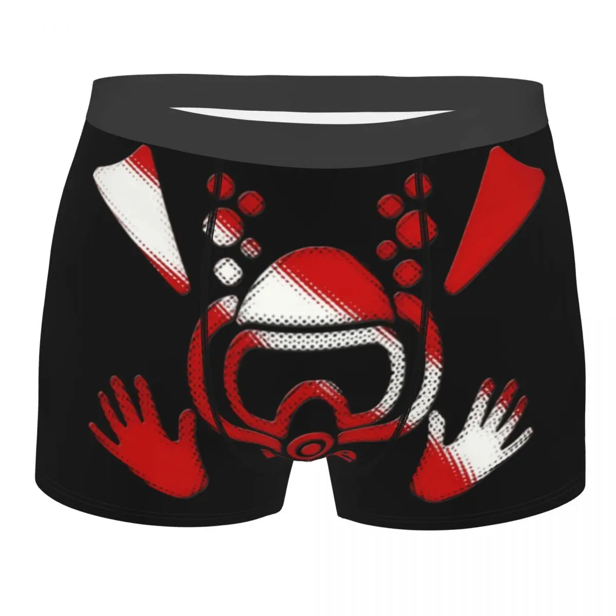 

Cool Original Dive Scuba Diving Flag Boxers Shorts Underpants Men's Stretch Briefs Underwear