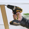 YIKODA 12/16.8/21V Cordless Drill Rechargeable Electric Screwdriver Lithium Battery Household Multi-function 2 Speed Power Tools 5