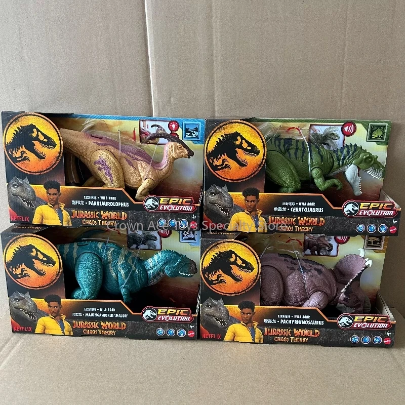 Mattel Jurassic World Wild Sound Effect Dinosaur Large Model Doll - Main Image
