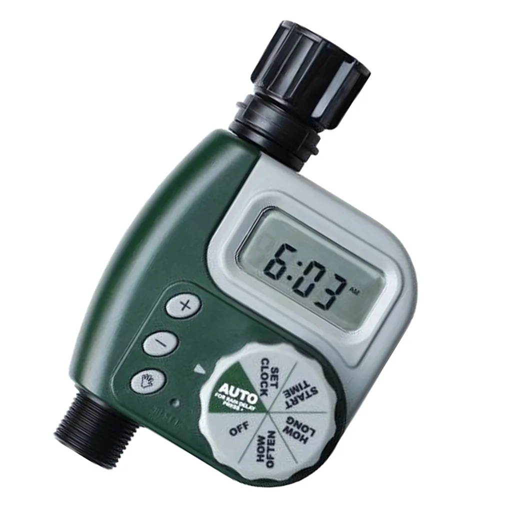 

Garden Watering Timer Digital Faucet Irrigation Controller Adjustable Waterproof Greenhouse Plant Water Timer