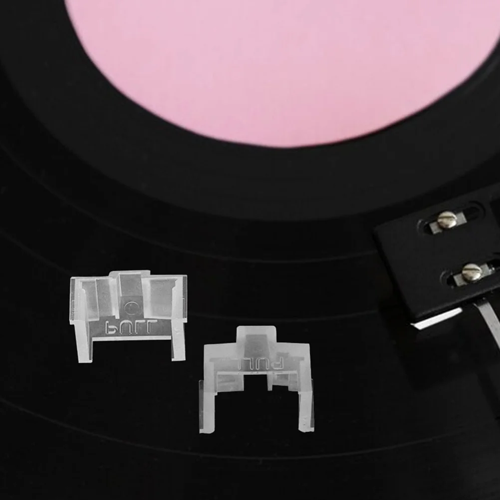 Phonograph needle supplies Stylus Protective Cover Record Needle Turntable Accessories Protector for Player Pickup Plastic Replacement Dust