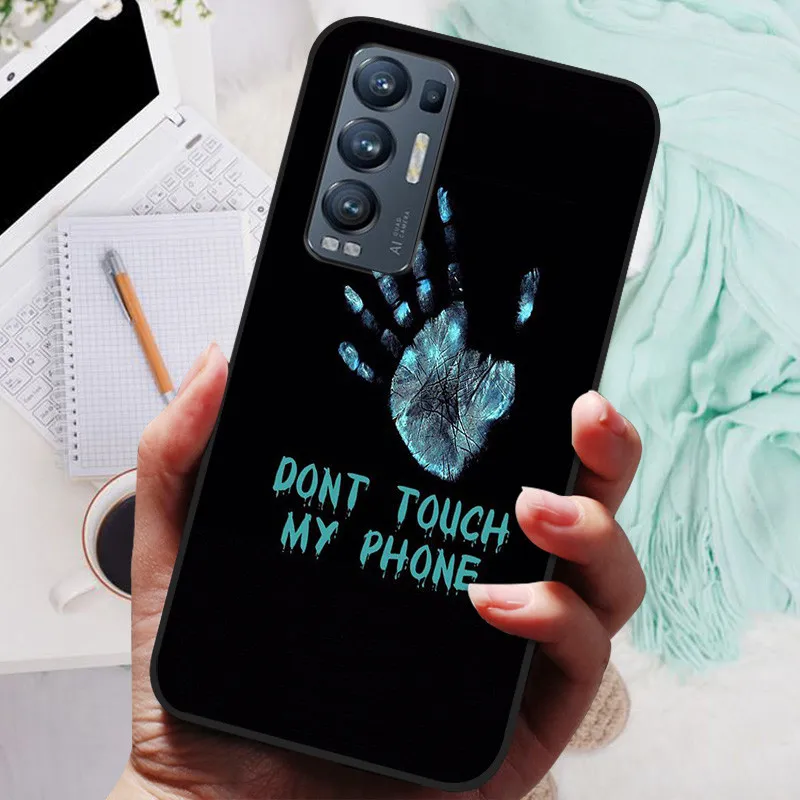 Black Silicone Lion Wolf Soft Back Phone Case Cover