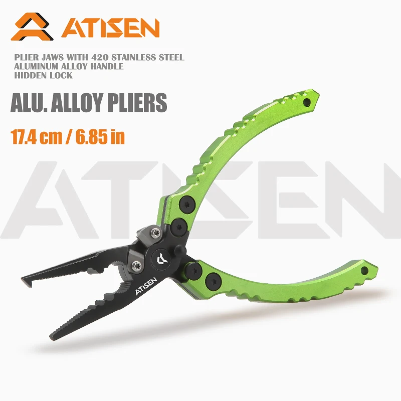 PiscifunFishingPlierswithSplitRingsUltralightAluminumFishing