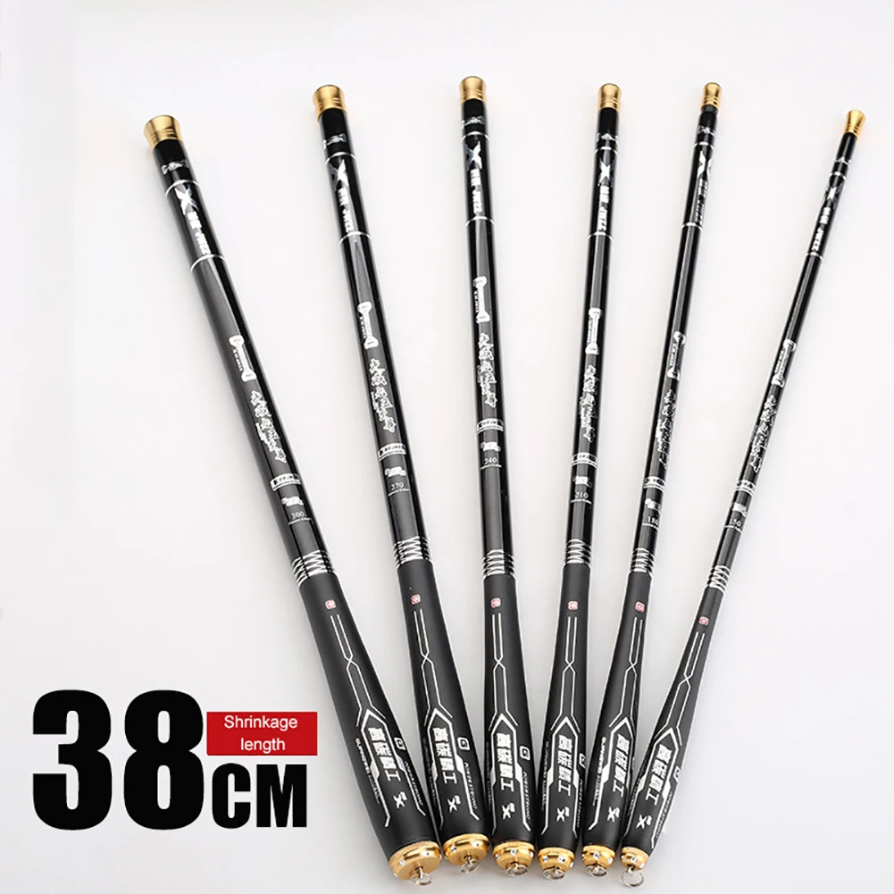 6H-Mini-Fishing-Rod-38CM-Pen-Type-Telescopic-Freshwater-Hand-Rod-Super ...