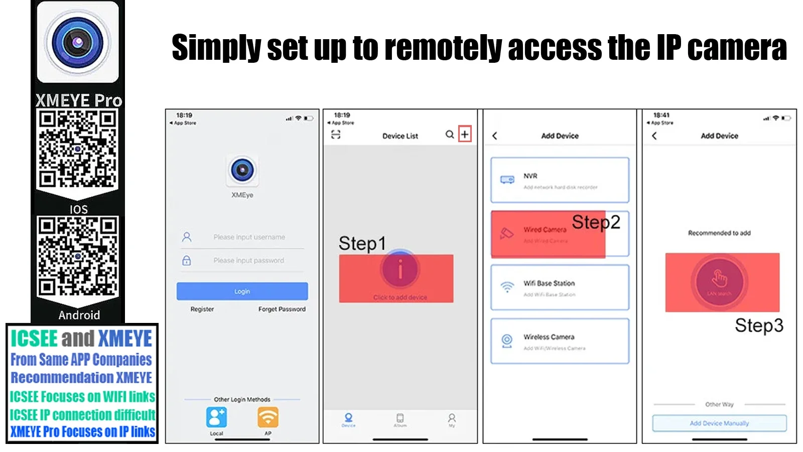 Side view highlighting camera profile