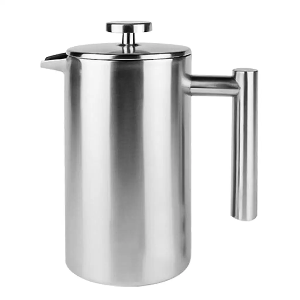 Stainless Steel Coffee Maker, 350ml 60000ml Insulated Cafetiere