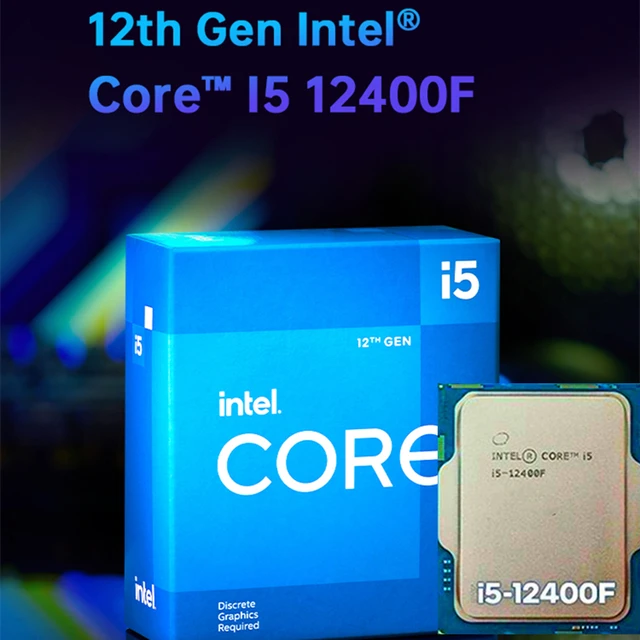 PC avec Intel Core i5-12400F, 16Go