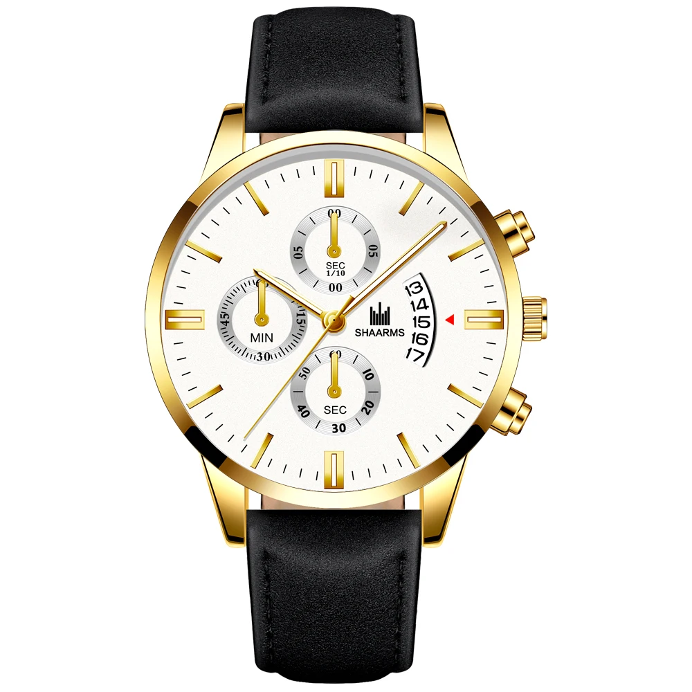 

Montre Homme Famous Brand Mesh Men Watches Luxury Casual Stainless Steel Men Calendar Fashion Leather Quartz Clock Часы Мужские