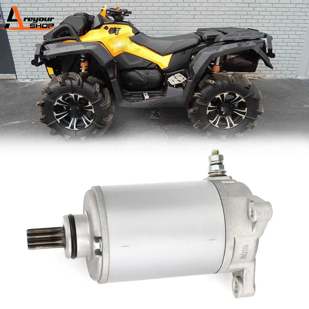 

Areyourshop For BOMBARDIER for Can-Am Outlander Renegade Commander Maverick STARTER Motor Engine Starting 9-Spline Snowmobile