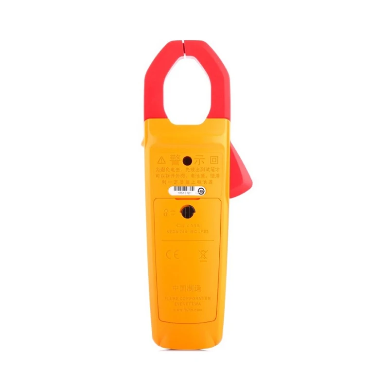 FLUKE 305 디지털 클램프 계량기 멀티미터, 소프트 케이스 포함, AC 999.9A 백라이트 디스플레이