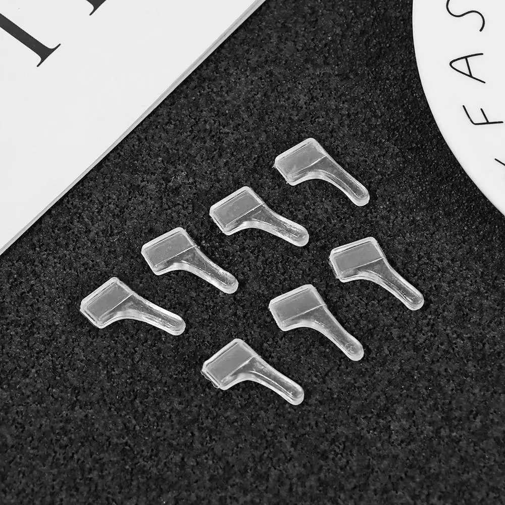 10Pairs Transparent Anti Slip Gläser Halter Silikon Ohr Haken Brillen Grip Tempel Halter Spektakel Spitze Brillen Zubehör – Detail 6
