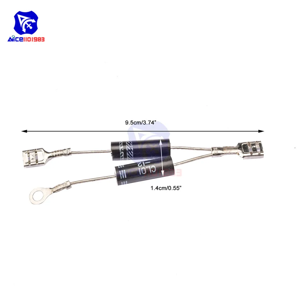 CL01-12 Diode Microwave Oven Dedicated High-voltage Tube Diode Two-in-one - 502 CL01-12 Diode Microwave Oven Dedicated High-voltage Tube Diode Two-in-one - 502