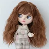 BJD Doll Wig Suitable for QBABY AMYDOLL Blythe Size Doll Accessories Tress Hair Temperature Silk Hair Instant Noodle Roll 6