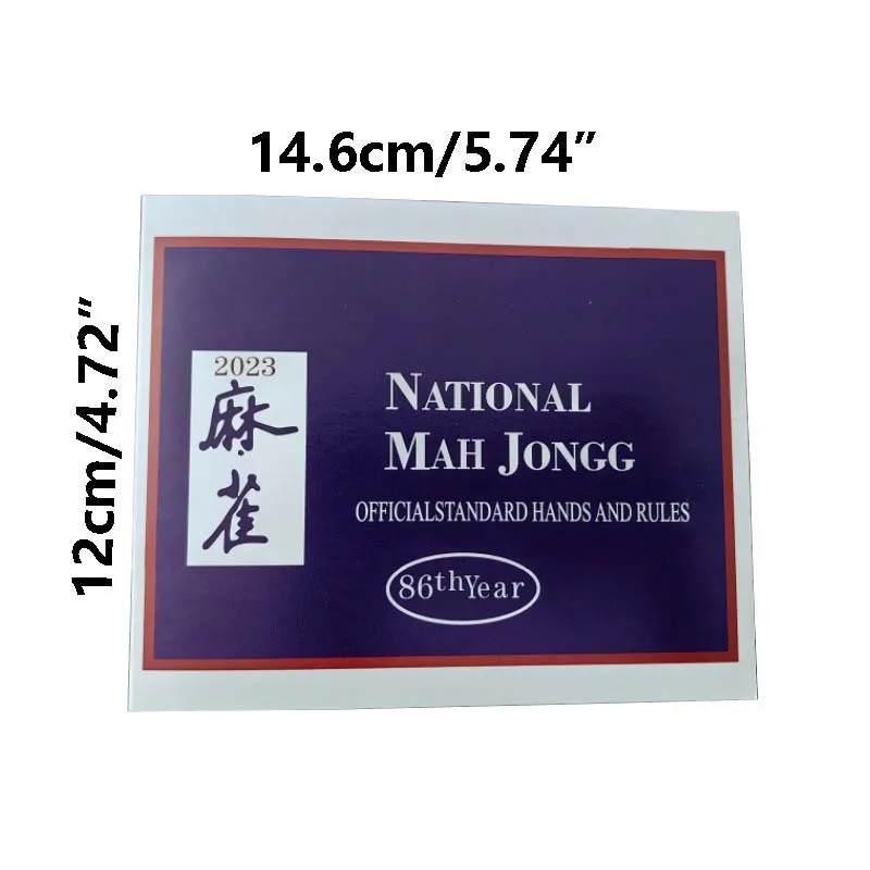2023 Mahjong Cards, Mahjong Cards Official Standard Hands And Rules Mahjong Cards 2023 Large Print Mahjong Scorecard 6